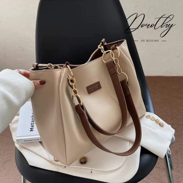 high Quality China Leather Bag (অফ হোয়াইট কালার)